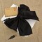 4 Inch Wide Black Solid Satin Ribbon 22yd Fabric Large Ribbon